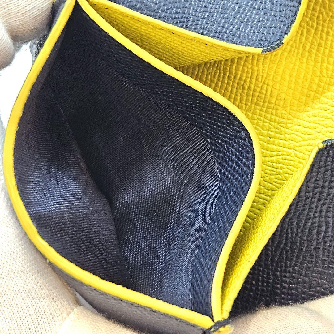 BVLGARI ブルガリ ケース パース サークルロゴ ネイビー