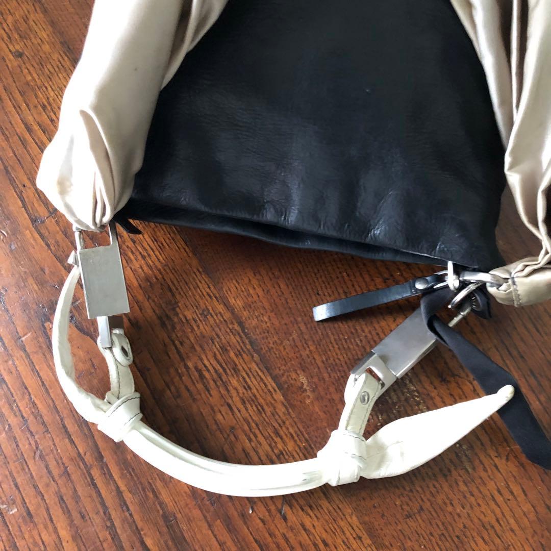 バッグ 19SS Rick Owens studs leather hand bag