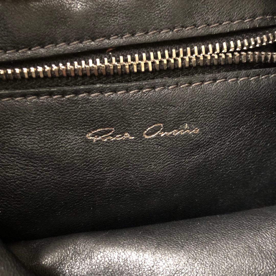 バッグ 19SS Rick Owens studs leather hand bag