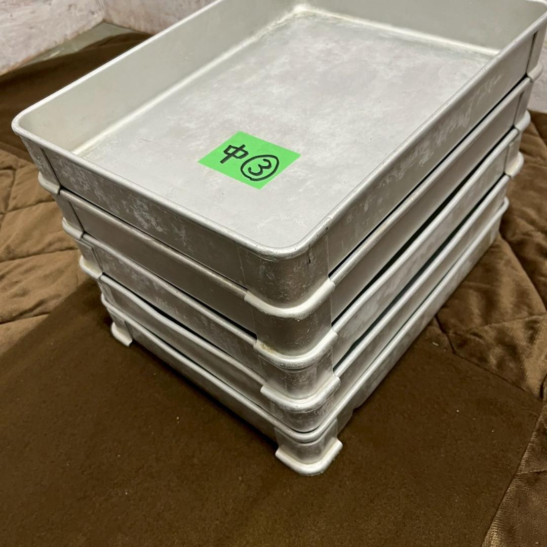 アルミ ギョーザバット バット 5枚セット まとめ まとめ売り 中③ A1379