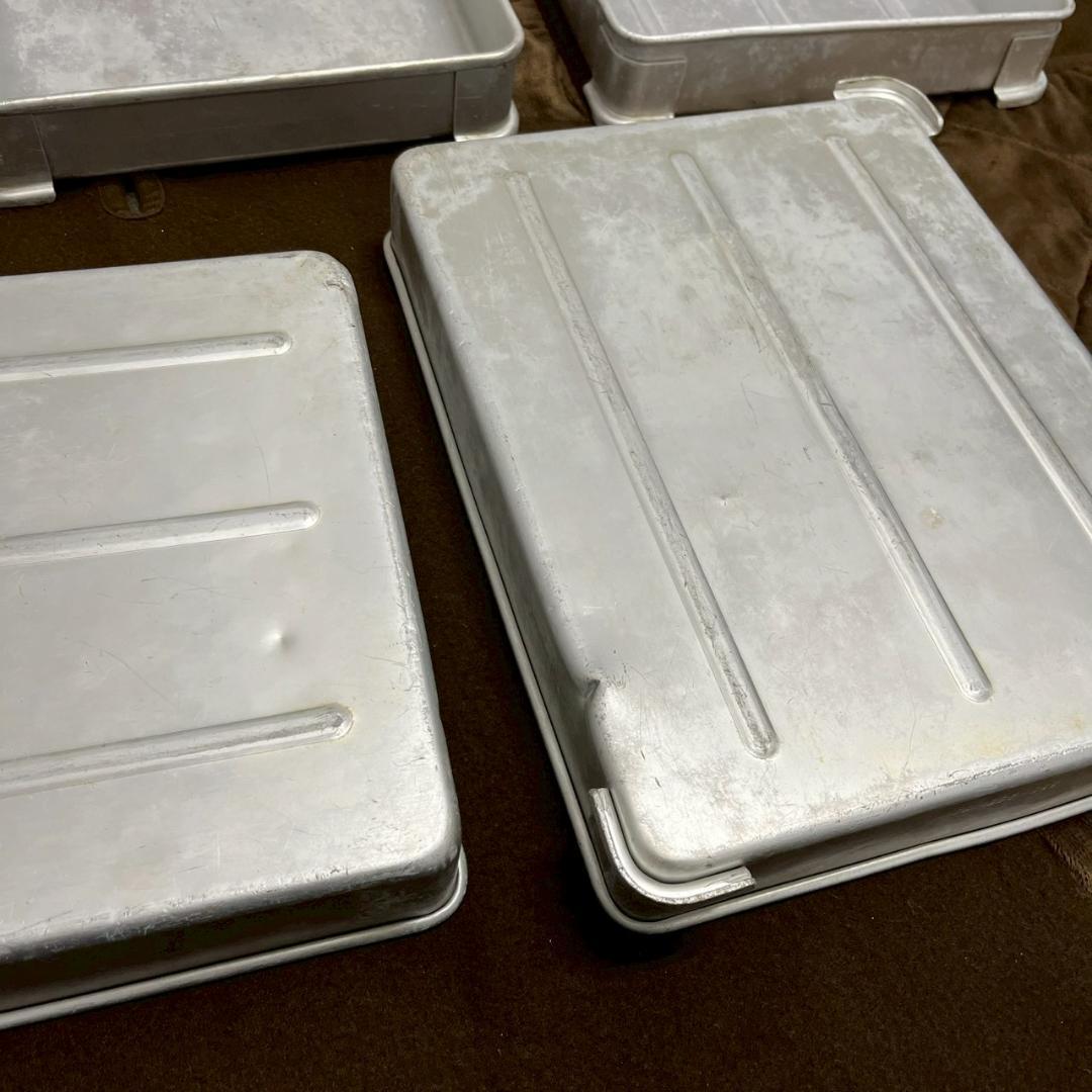 アルミ ギョーザバット バット 5枚セット まとめ まとめ売り 中③ A1379