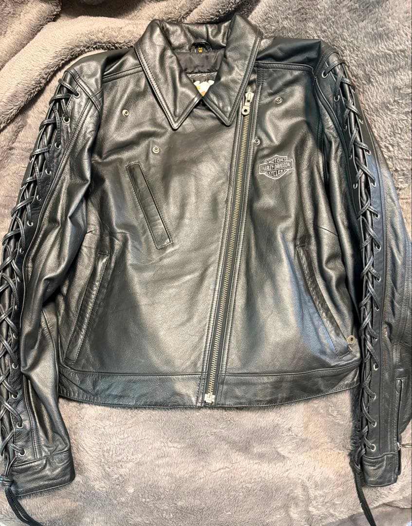 HarleyDavidson ハーレー ライダーズジャケット レディースL 本革