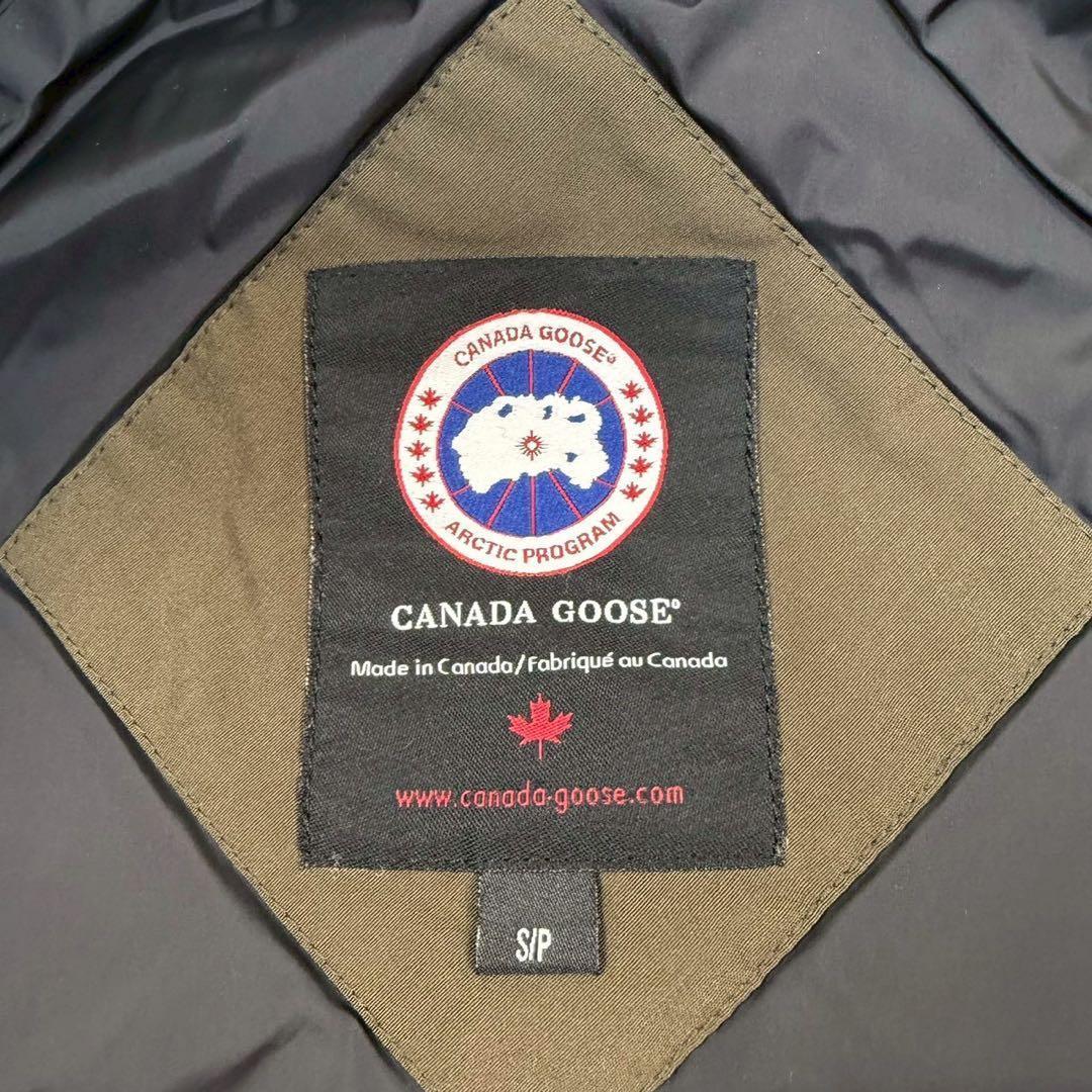 希少✨ カナダグース ダウンコート ベルビル カーキ Sサイズ コヨーテファー