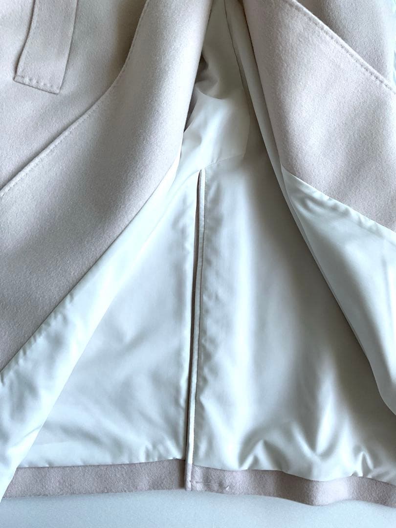 【2回着用 美品】23区 ウールカシミヤビーバー チェスター コート 36