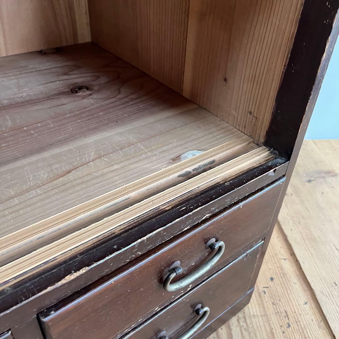 アンティーク チェスト 箪笥 ローボード テレビ台 昭和レトロ 無垢材 z833