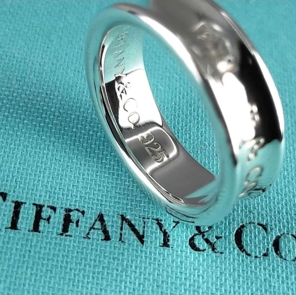 ◆専用◆【ティファニー】１８３７　ミディアム　リング　１８号　2354