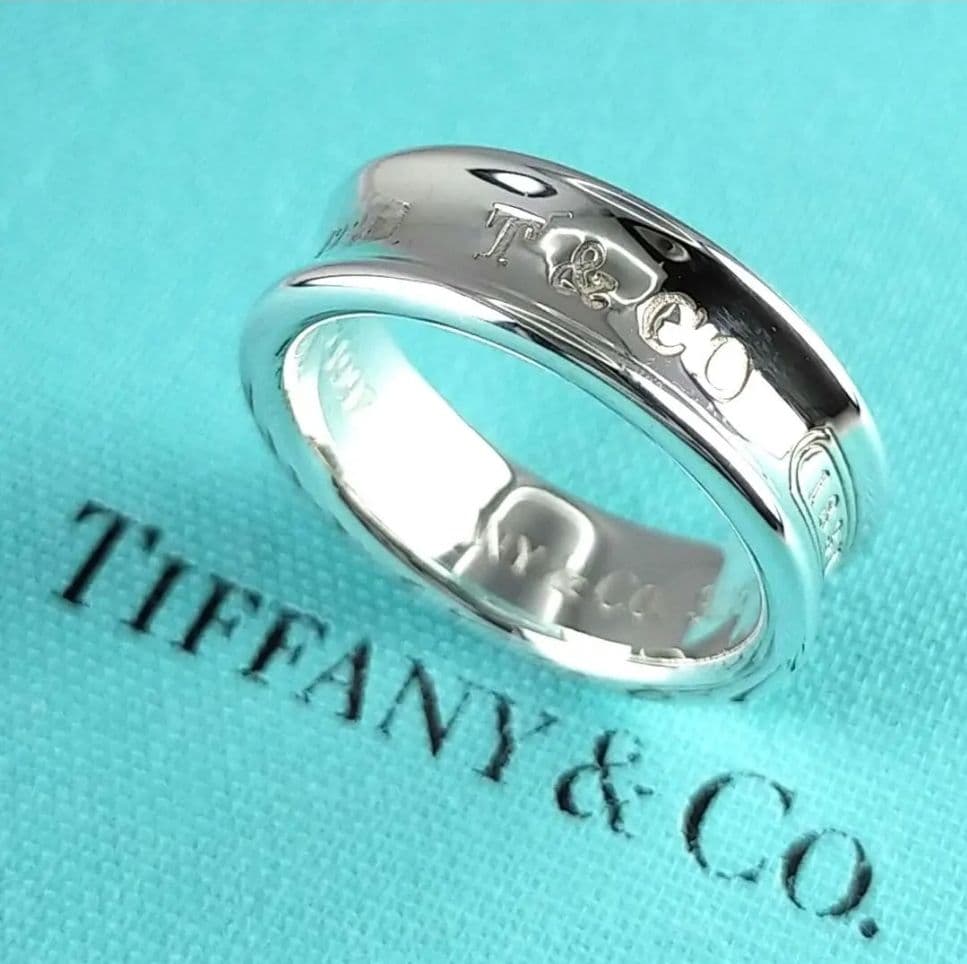 ◆専用◆【ティファニー】１８３７　ミディアム　リング　１８号　2354