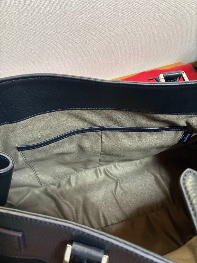 【新品】ペッレモルビダ MB082SN ボストンバッグ ネイビー