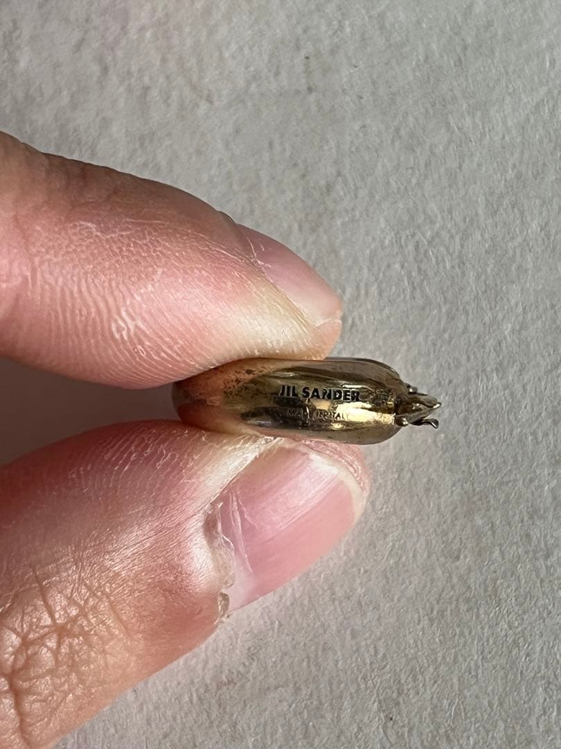 ジルサンダーフープピアス JSWU837312