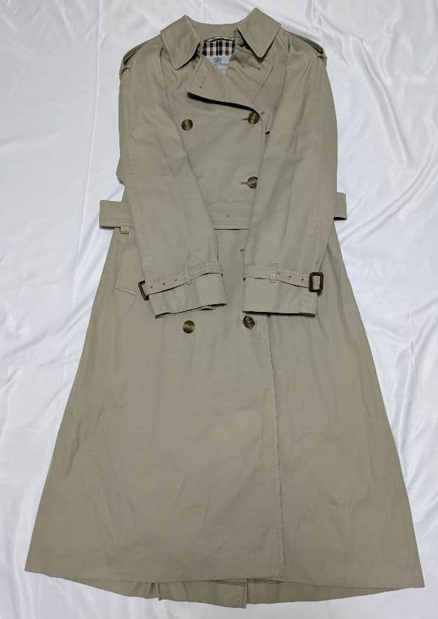 英国王室御用達　英国製　Aquascutum　トレンチコート ロング丈