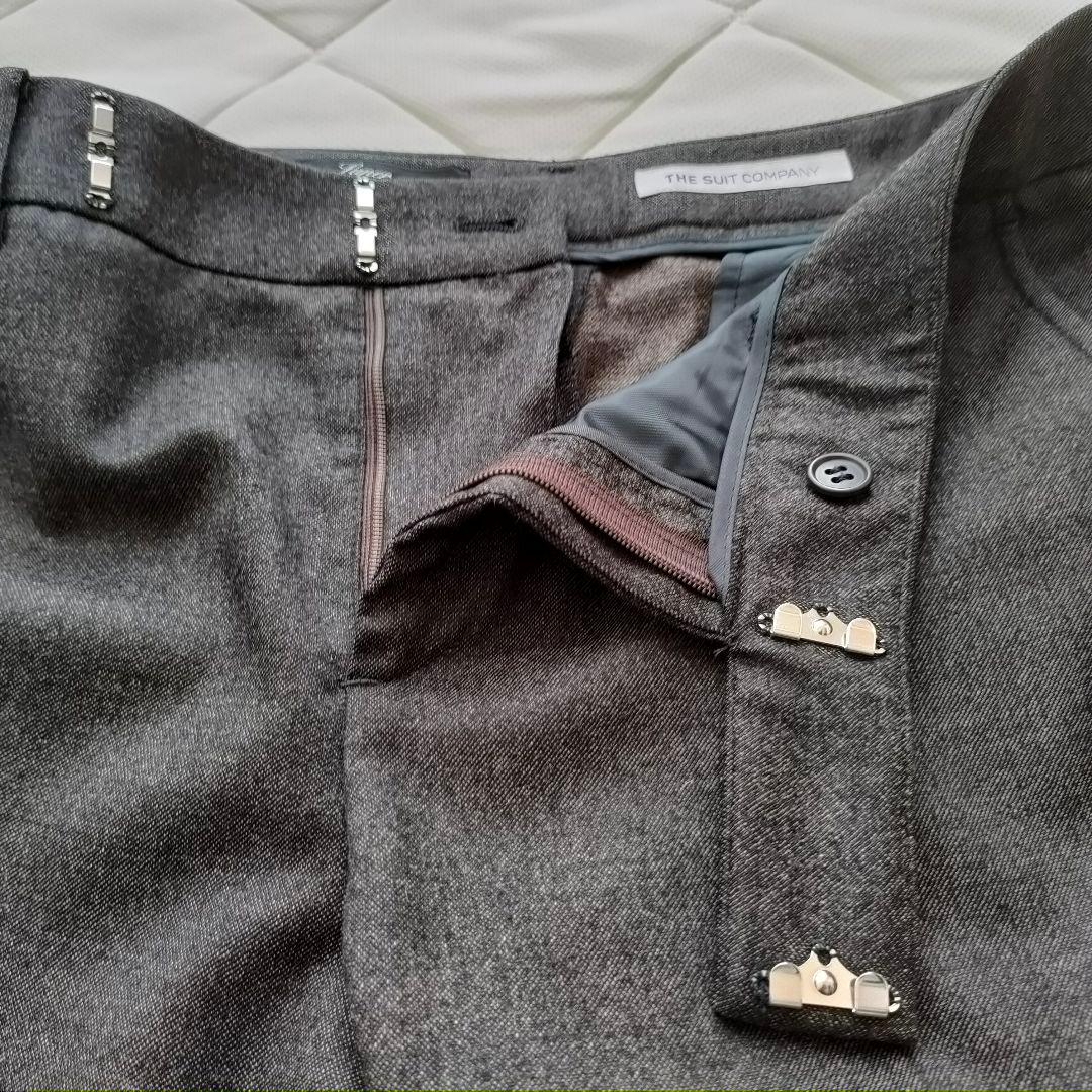 ザ・スーツカンパニー　　シー　パンツスーツ　L　エキストラウール　ハイクオリティ