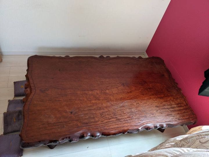 ⭐️幻⭐️一枚板⭐️天然木製⭐️座卓⭐️約1550×900サイズ