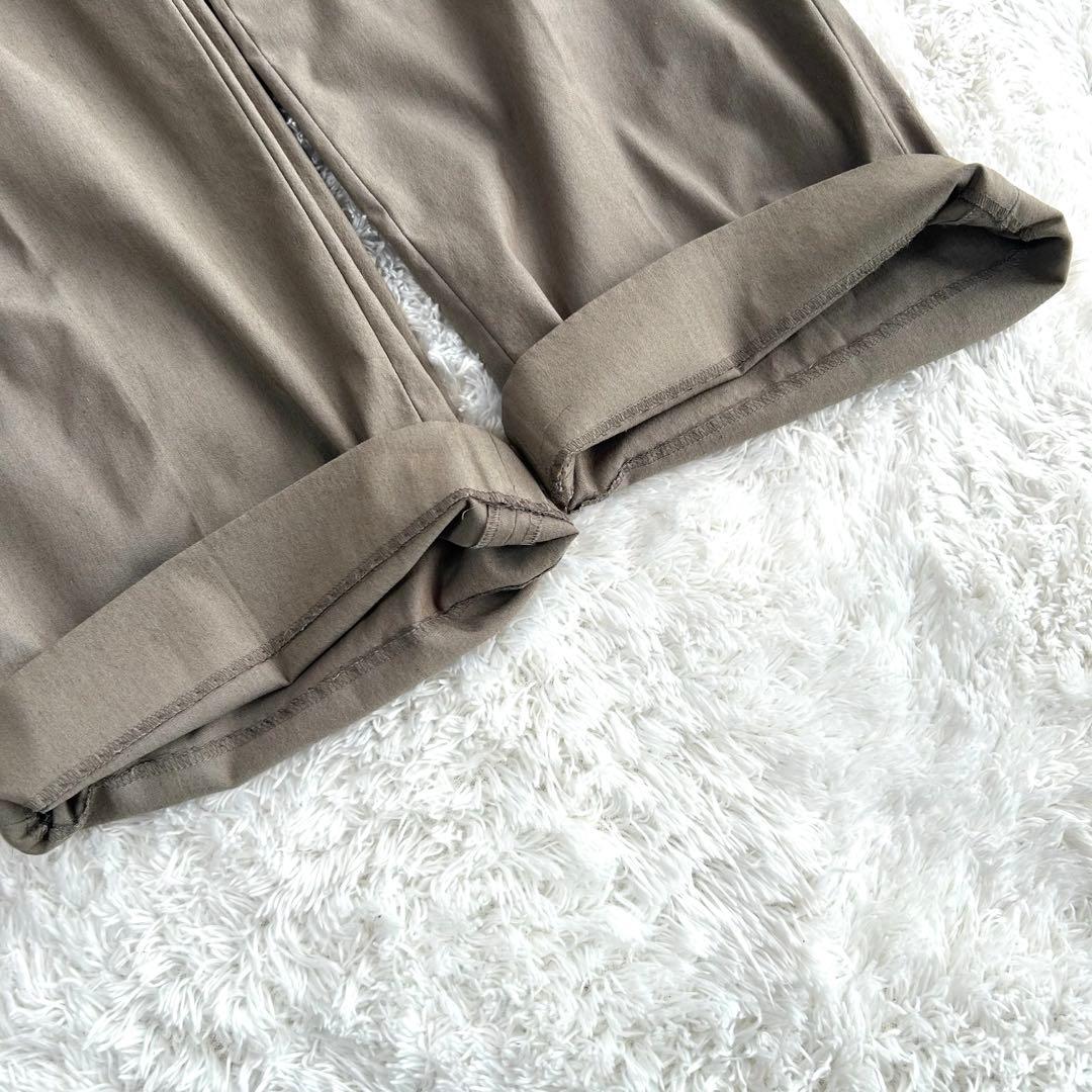 大きいサイズ✨インディヴィ　スーツ　セットアップ　リネン混　家で洗える