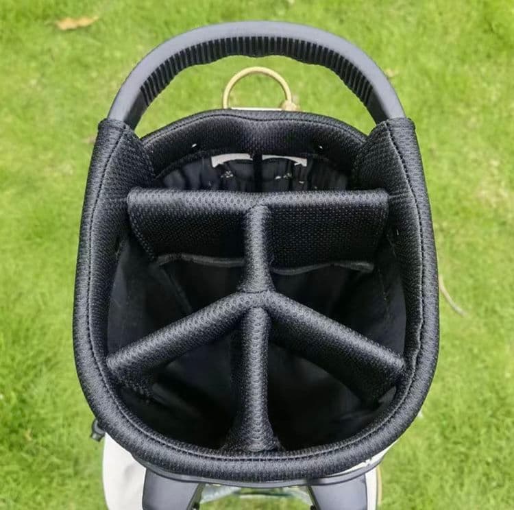 漁師キャディバッグ 帽子袋 ボーケイ キャディバッグ PUレザー スポーツ