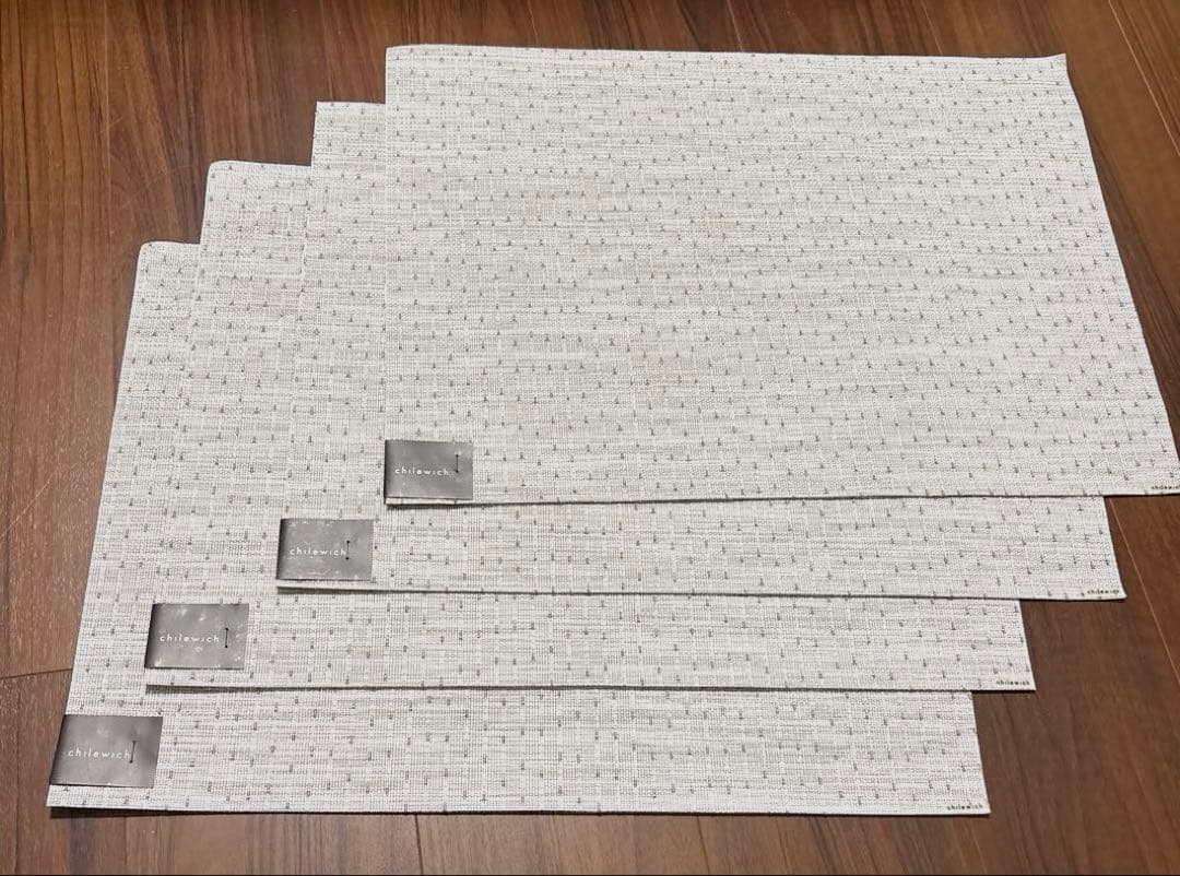 【新品/未使用】Chilewich ランチマット4枚セット《プチギフト付き》