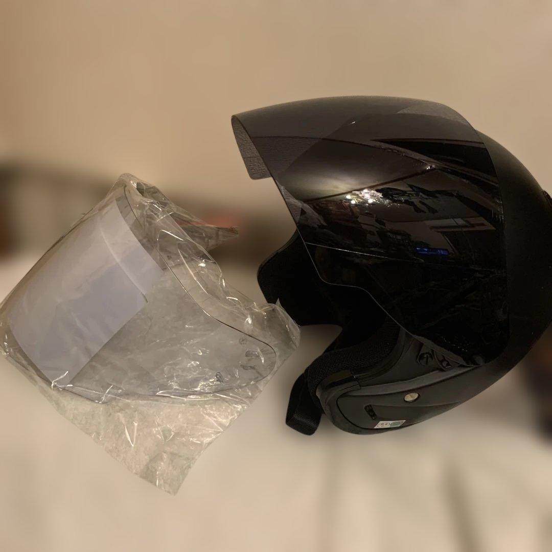 バイクヘルメットヤマハZENITH YJ 5Ⅱ ( Lサイズ) 2点セット