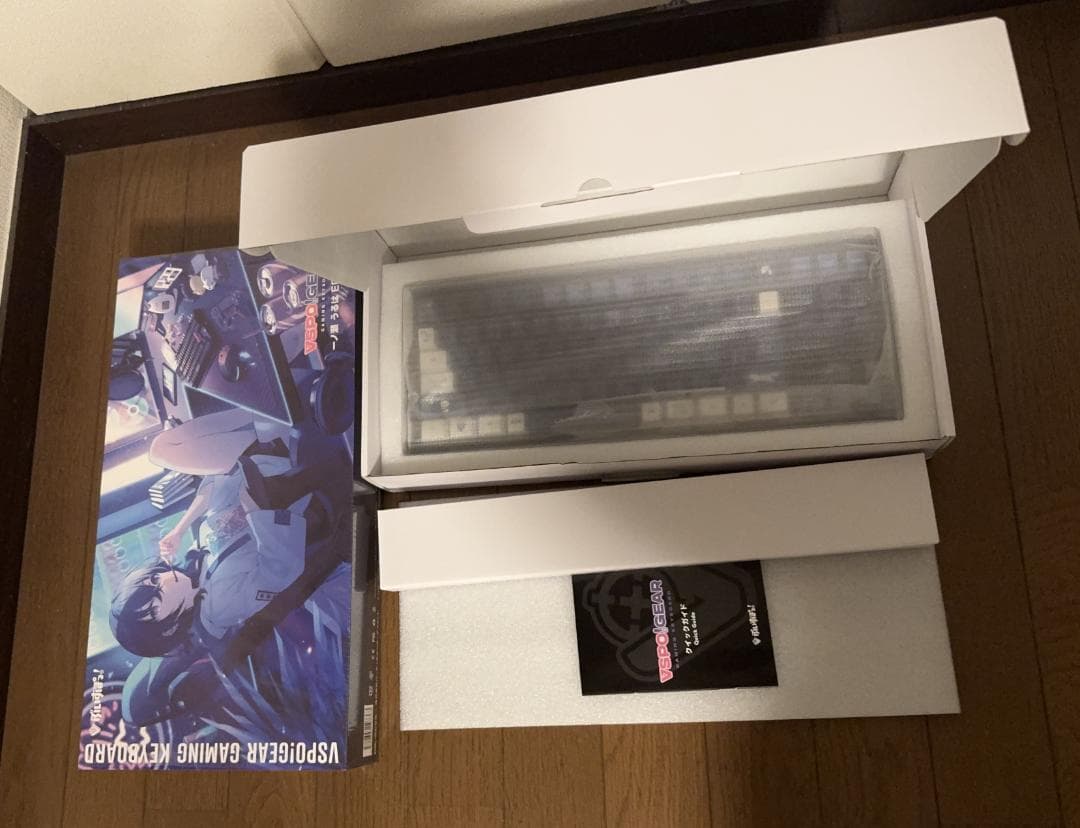 Vspo Gear 一ノ瀬うるは ゲーミング キーボード ぶいすぽっ！