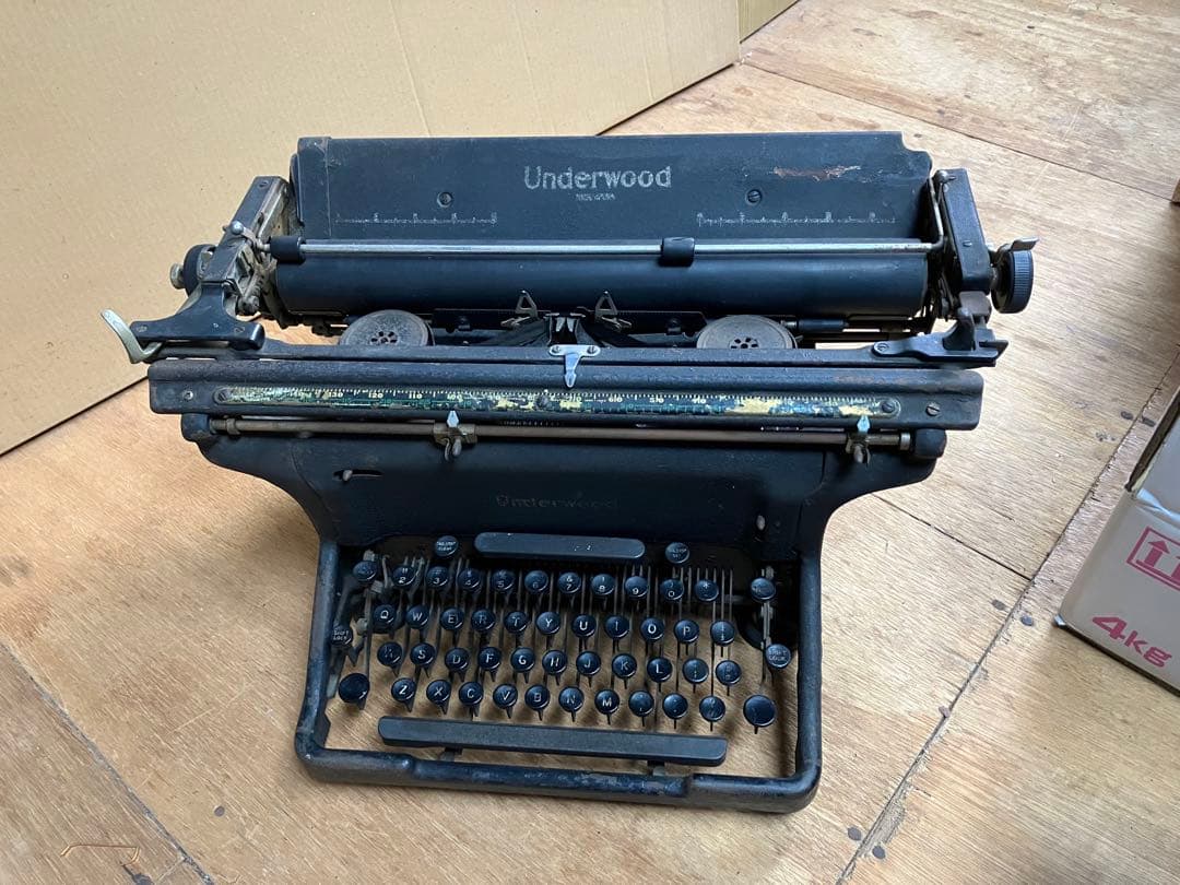 America アンダーウッド　タイプライター　アンティーク　アンティーク