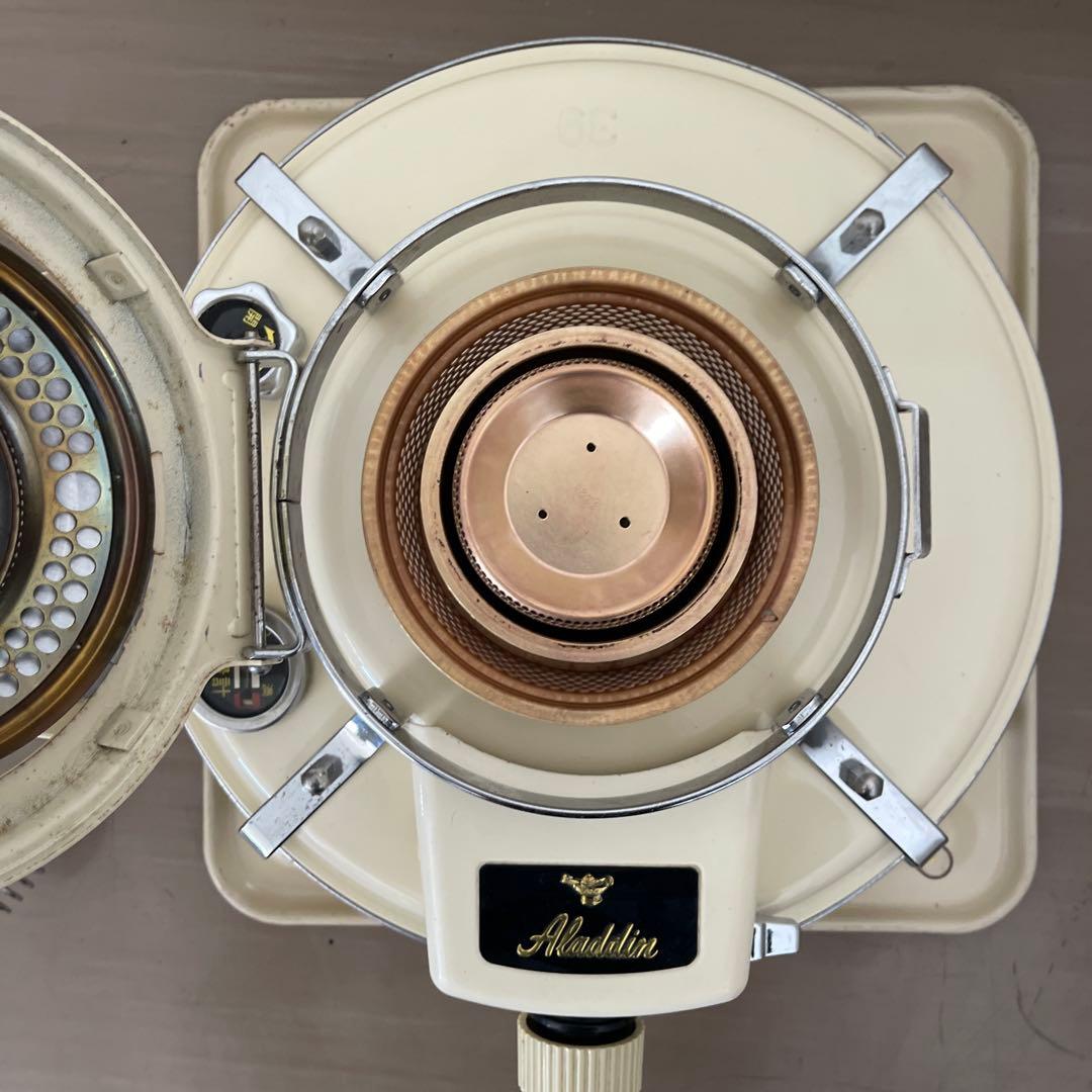 美品　アラジンストーブ　39型　新品芯交換済み　芯クリーナー付き　分解清掃済み