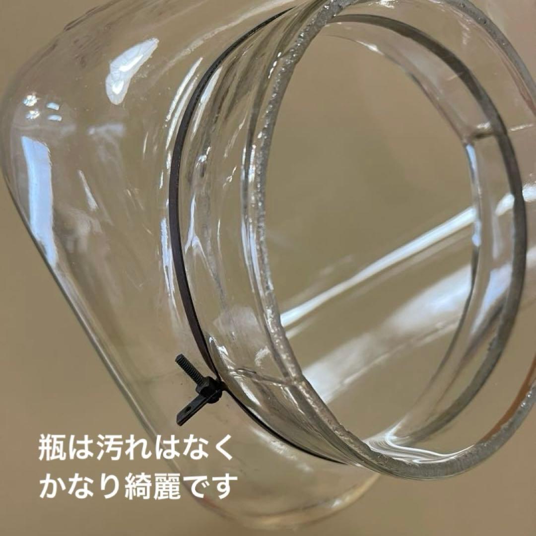 ガラス瓶　アンティーク　和ガラス　駄菓子屋　二つ蓋　レトロ　ヴィンテージ　硝子①