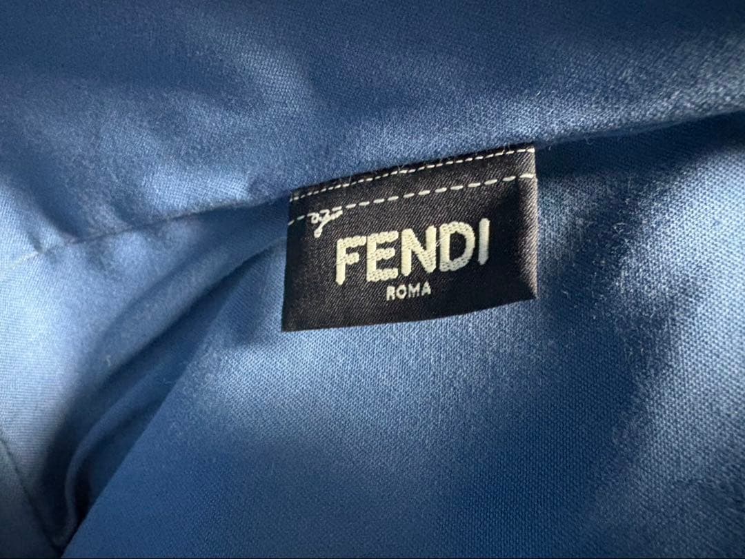 美品❗️FENDI ロールバッグ　バグズアイ トートバッグ ブラック