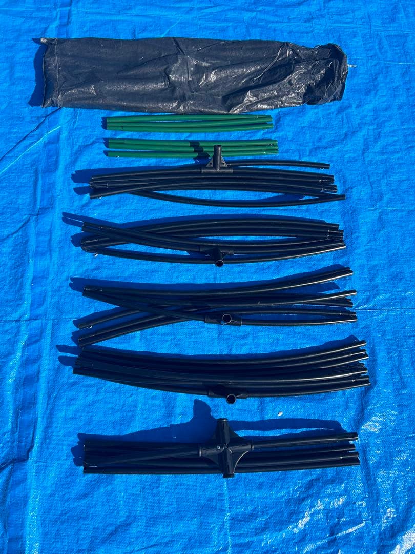 【美品】コールマン パーティーシェード 360 ライムグリーン