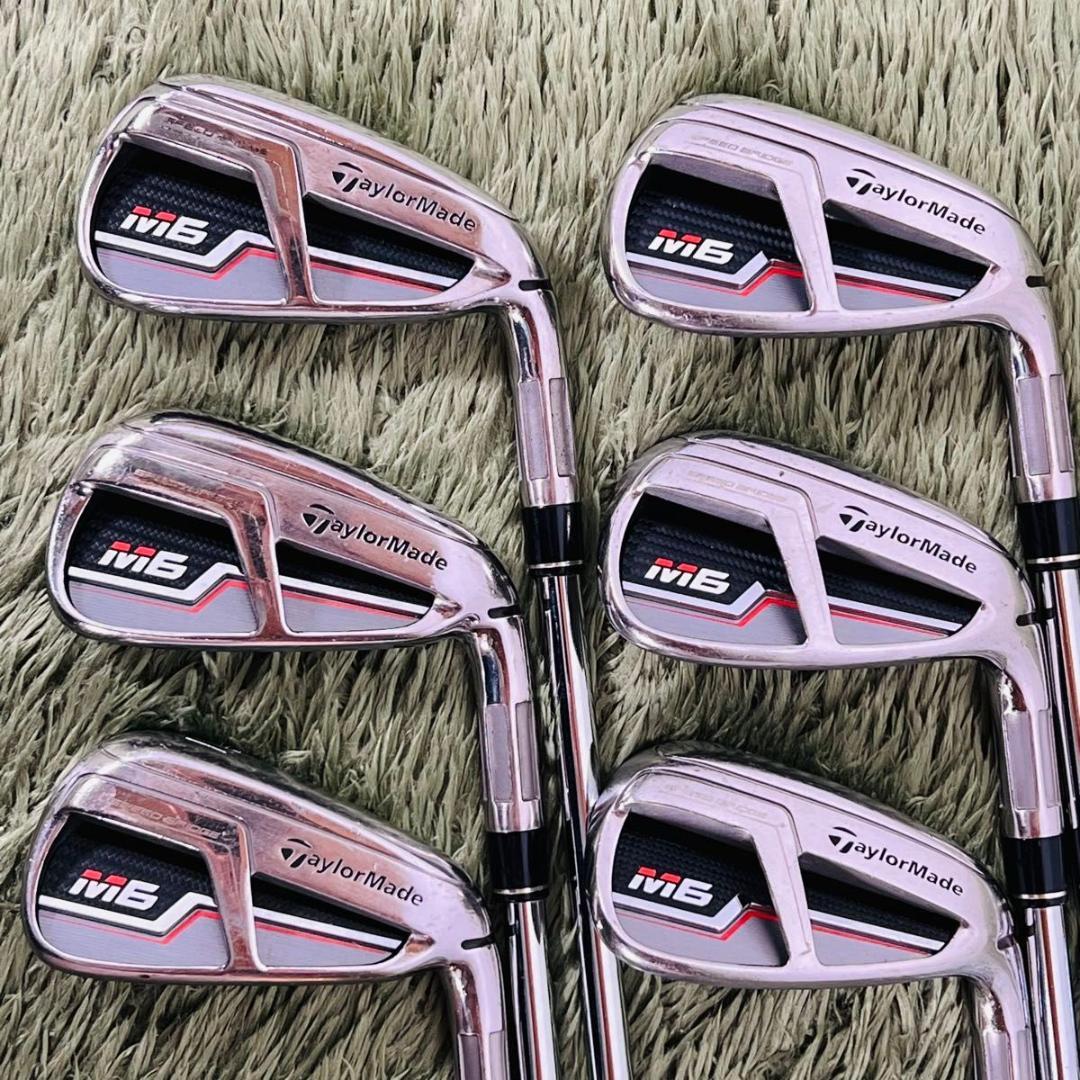 テーラーメイド M6 アイアン6本セット メンズゴルフ 初心者 入門 人気モデル