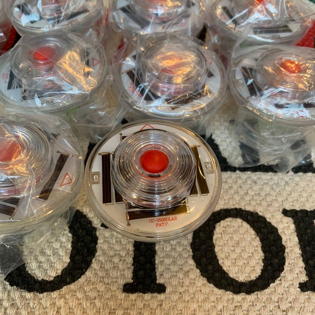 ソーラースマートマーカー　10個セット　点滅灯　工事灯