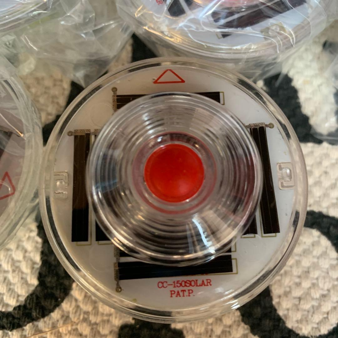 ソーラースマートマーカー　10個セット　点滅灯　工事灯