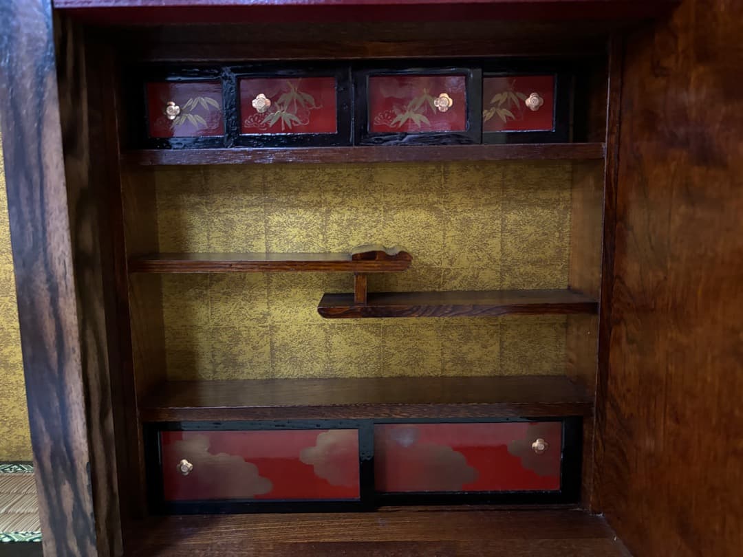 値下げします。雛人形　ひいな遊び　御床の間飾り　欅製