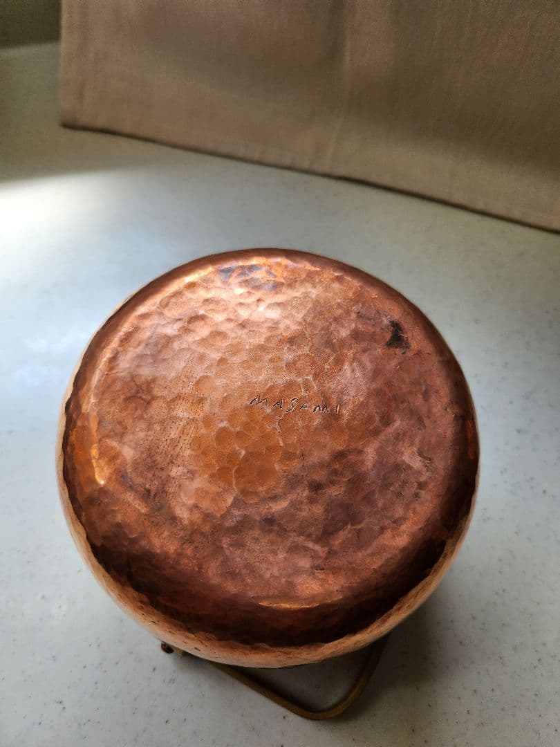 水野正美　ケトル　急須　銅