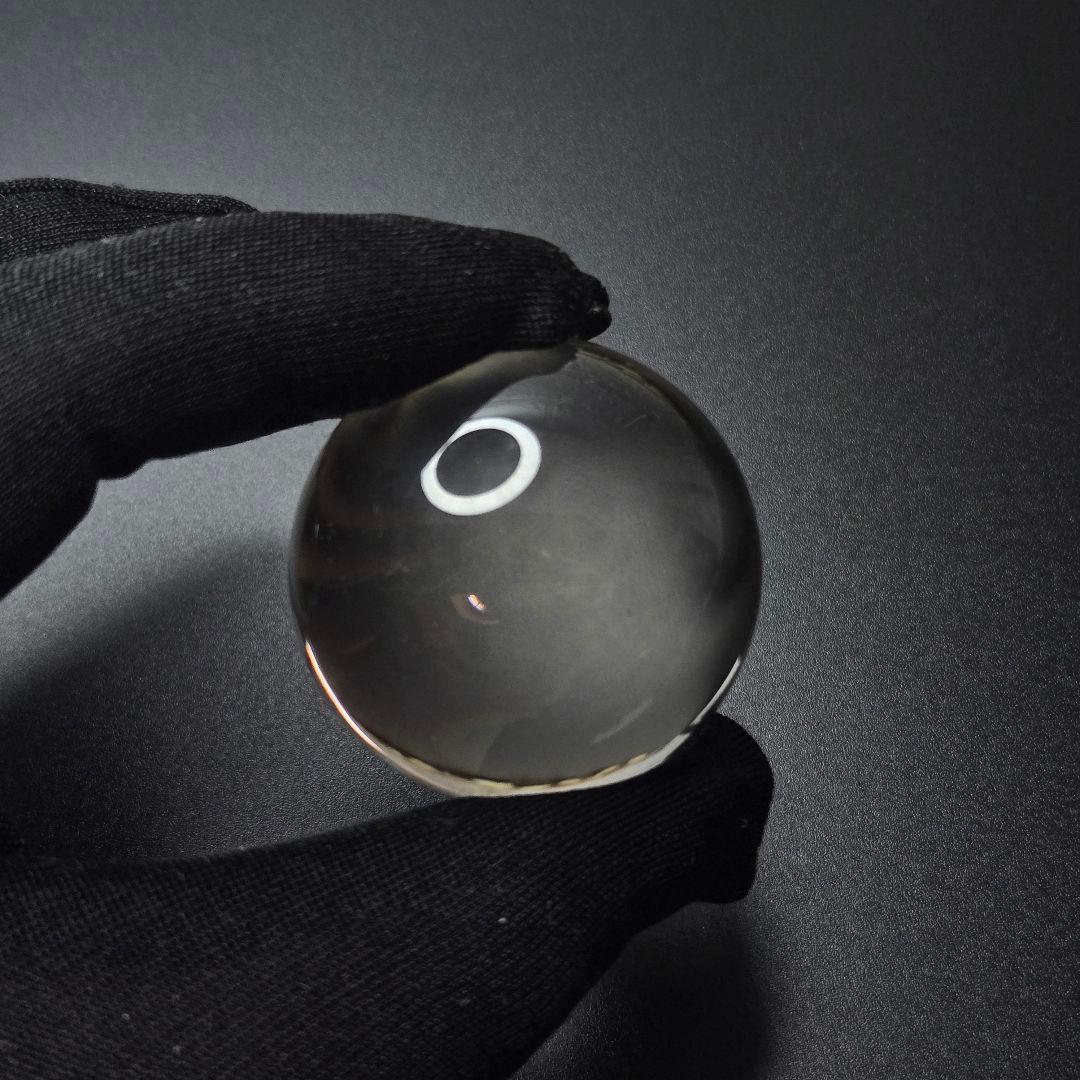 【超希少石/最強品質】極上天然無垢水晶丸玉スフィア ＊宝石鑑別書付属＊