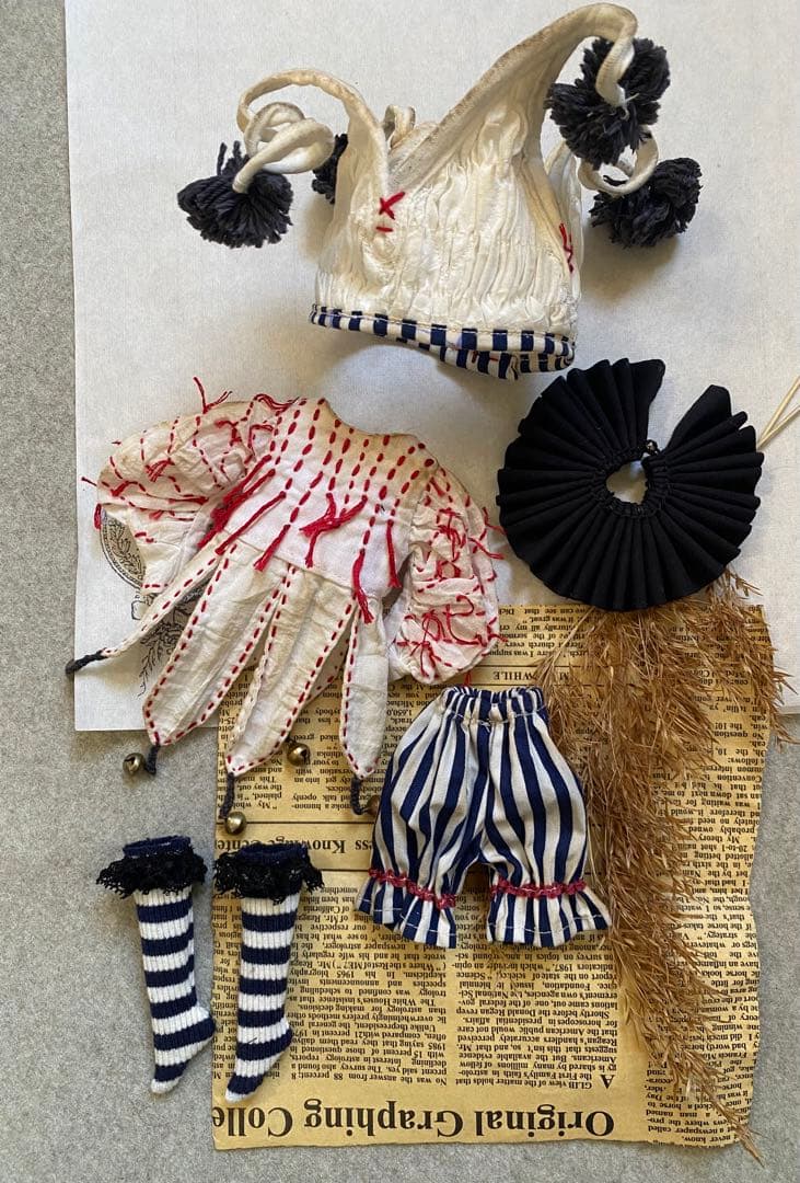 オビツ24用　サーカス風　ブライス服（4点）