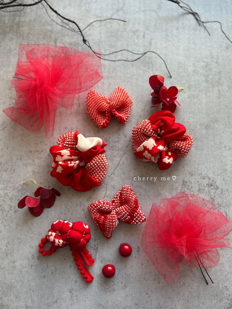 じゅり様order 七五三髪飾り　ヘッドドレス