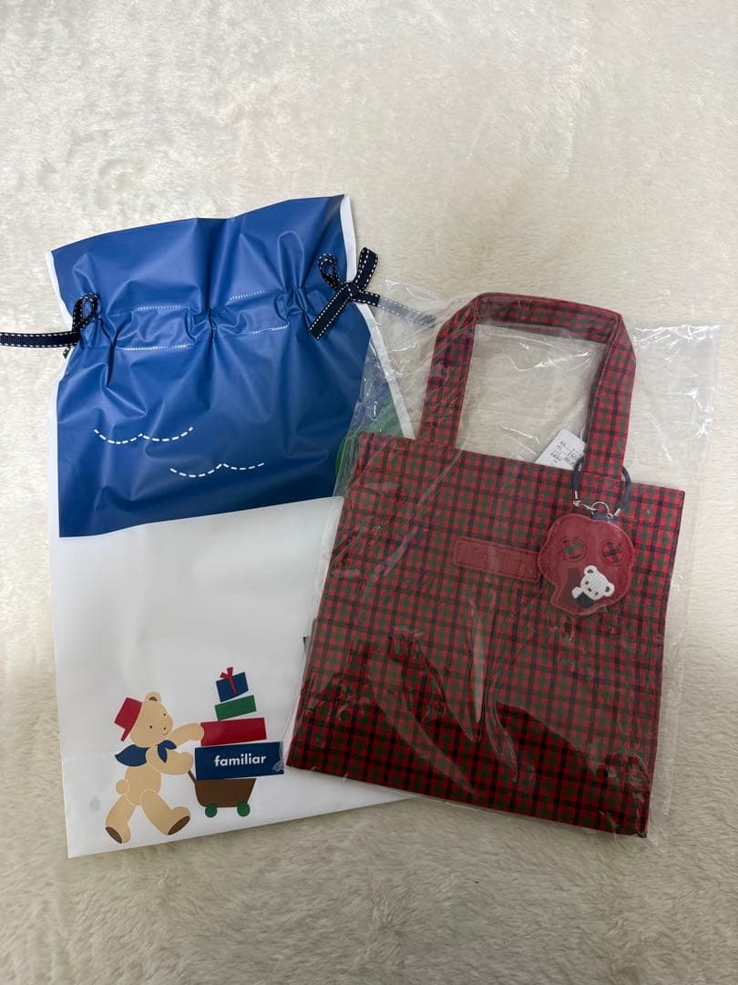 familiar トートバッグ ラッピング袋なし
