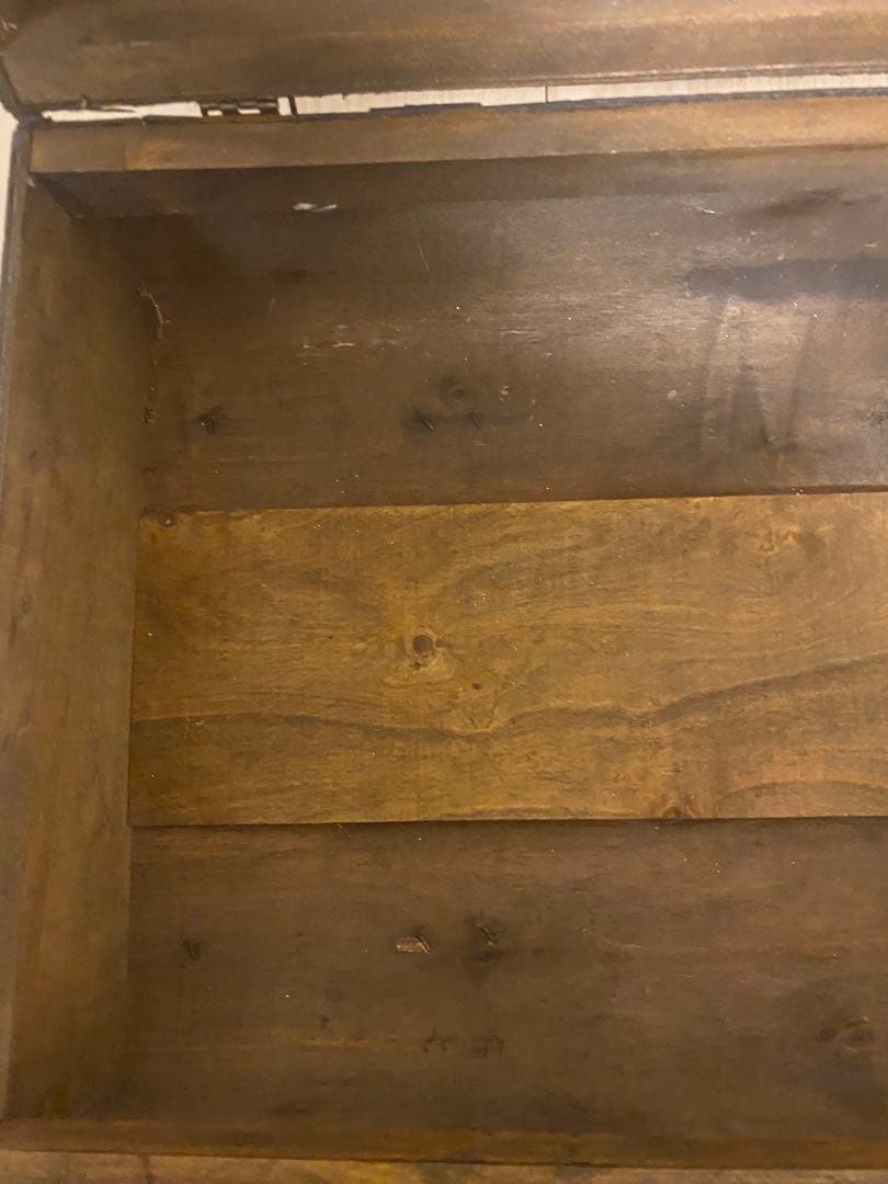 アンティーク レトロ ヴィンテージ 木製 トランク 天然木 収納 お洒落