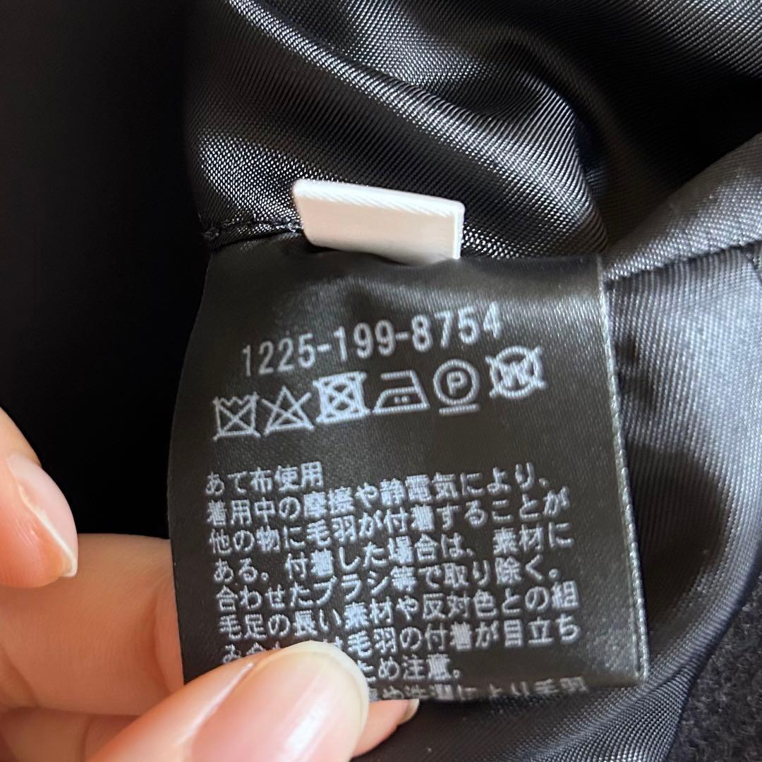 美品★UNITED ARROWS BY メルトン ダブル チェスターコート