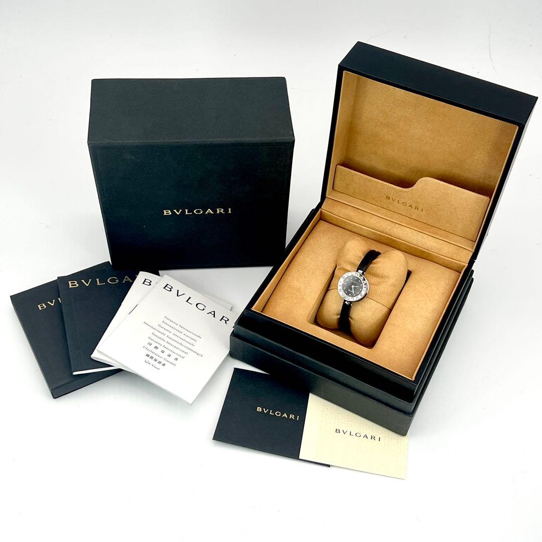 美品✨　BVLGARI ビーゼロワン　BZ22S ブラックバングル　付属品有り