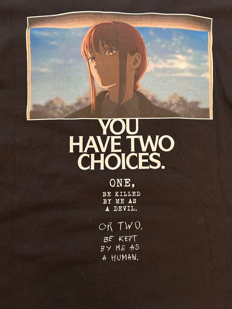 glamb チェンソーマン　マキマ　ロンT サイズXL 長袖Tシャツ