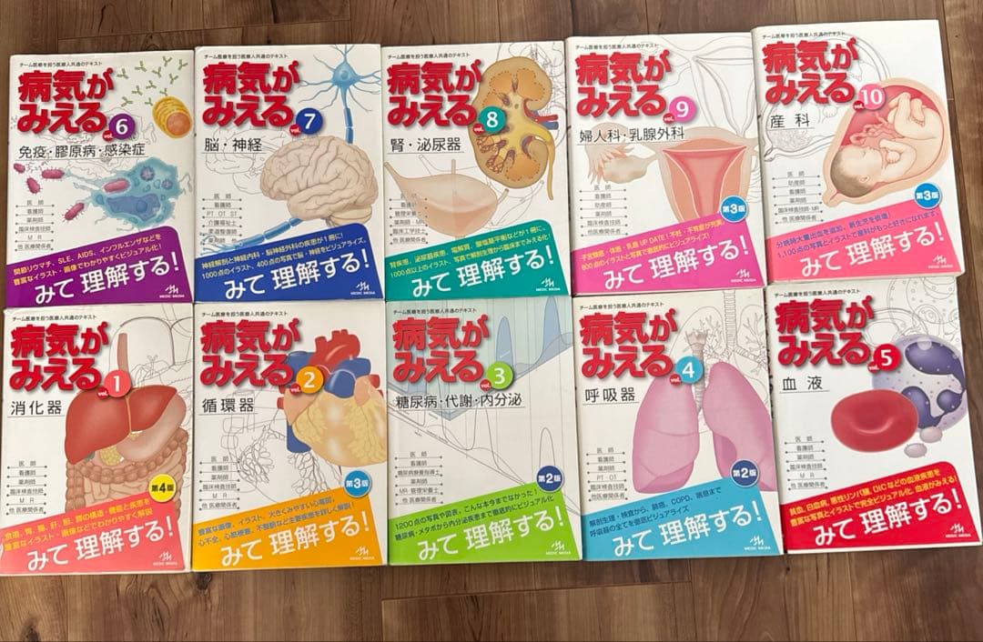 ◼️病気がみえる 全10巻セット