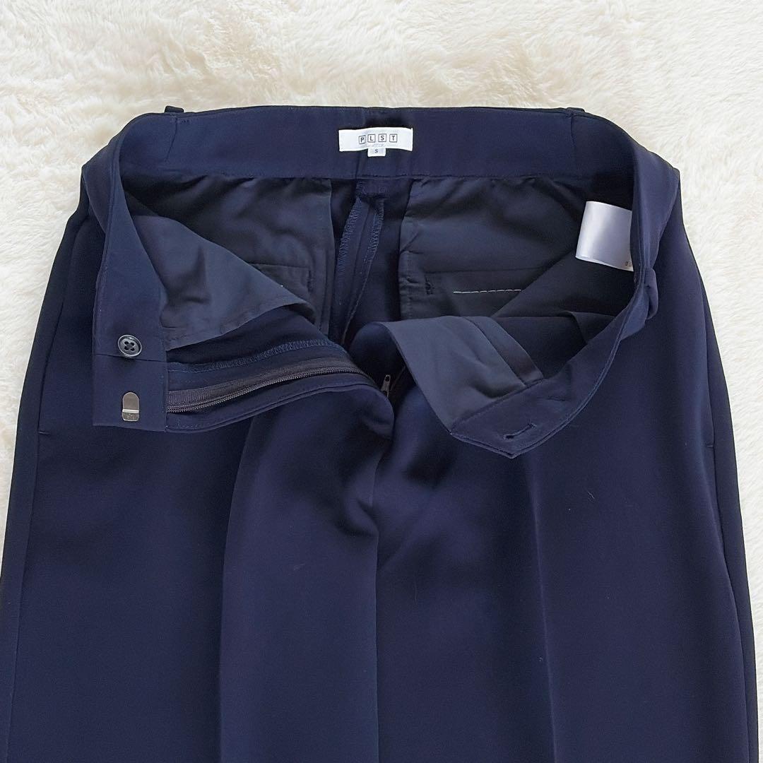 極美品✨【プラステ】テーラードジャケット パンツ スーツセットアップ ネイビーS