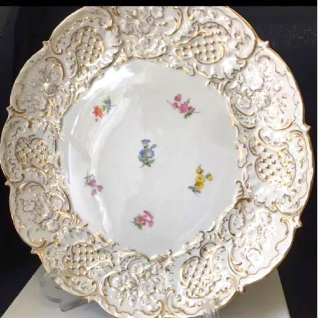 マイセン Meissen  グランツゴールド  30cm 大皿