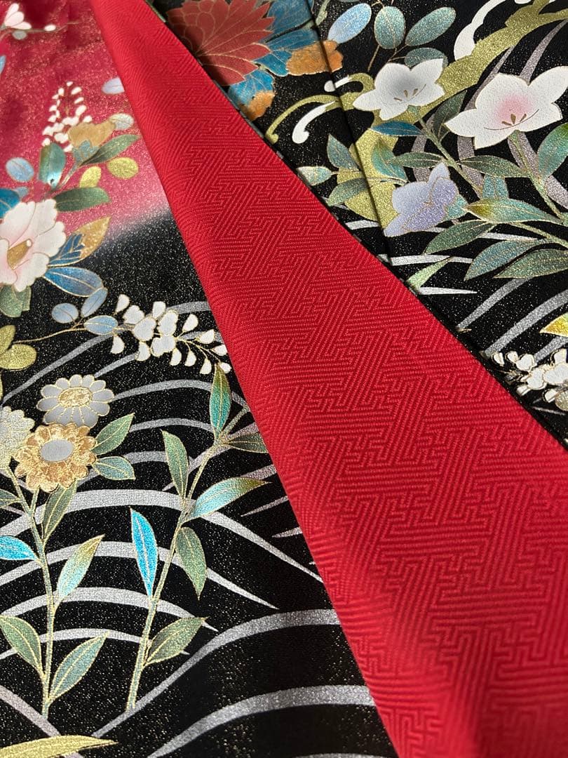 一点もの高級振り袖3wayKIMONO FUKU