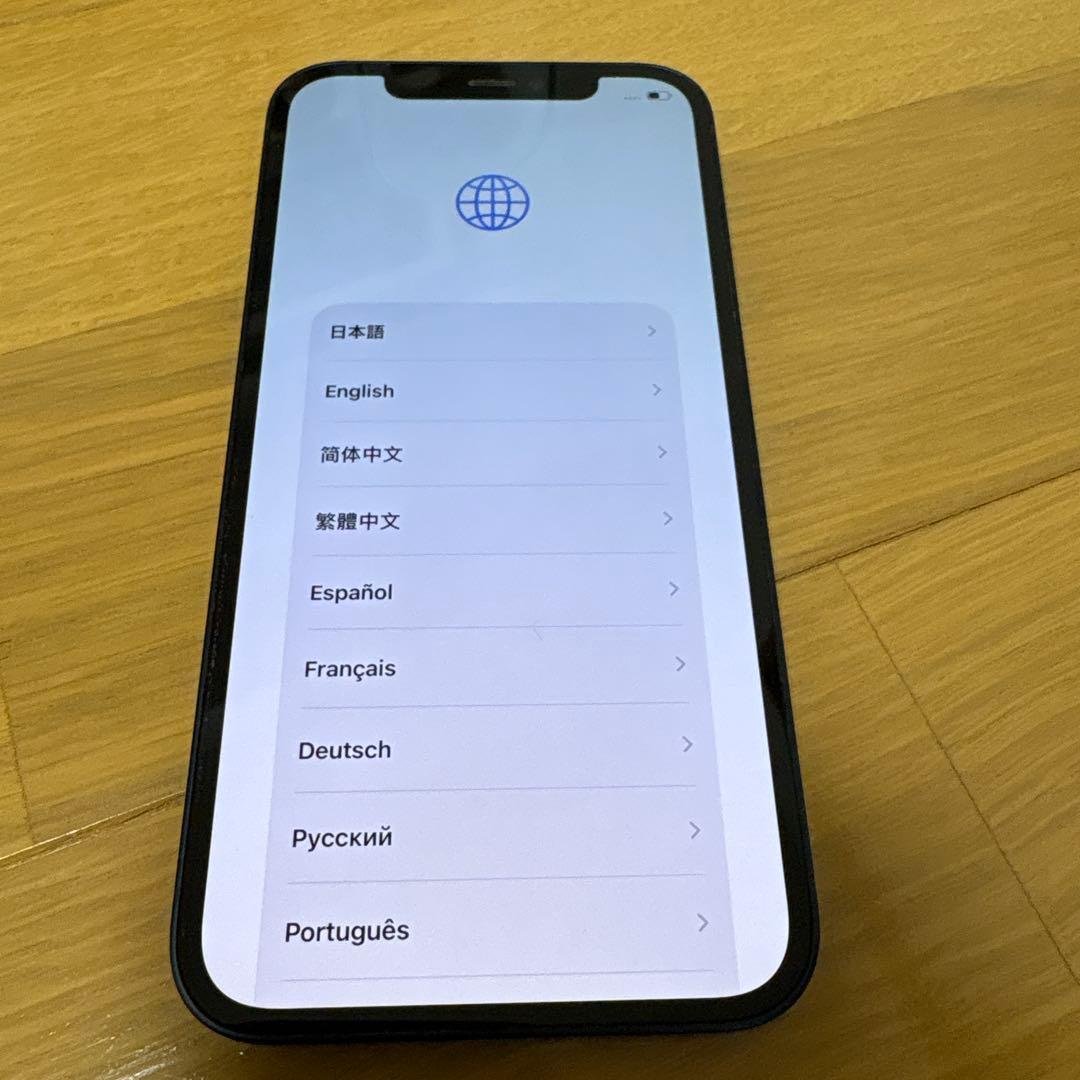 iPhone12 128GB ブラック　simフリー