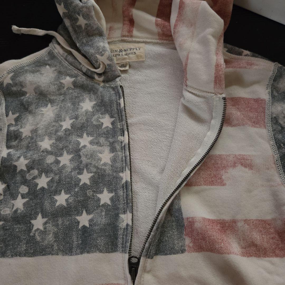ラルフローレン 【DENIM&SUPPLY】ジップUP パーカー165