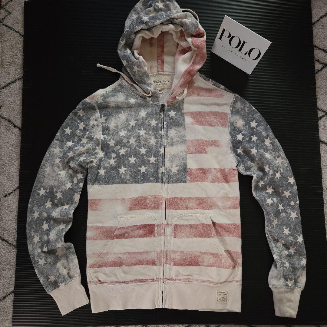 ラルフローレン 【DENIM&SUPPLY】ジップUP パーカー165