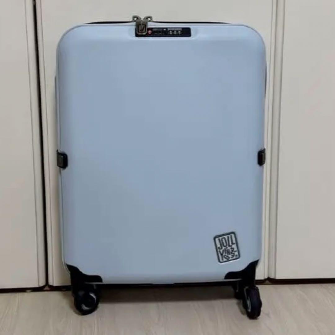 Jollying ライトブルー キャリーケース 20インチ　35L機内持ち込み