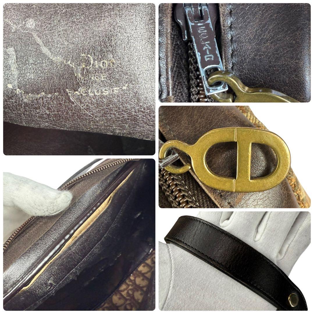 クリスチャンディオール ワンショルダーバッグ トロッター CDロゴ キャンバス