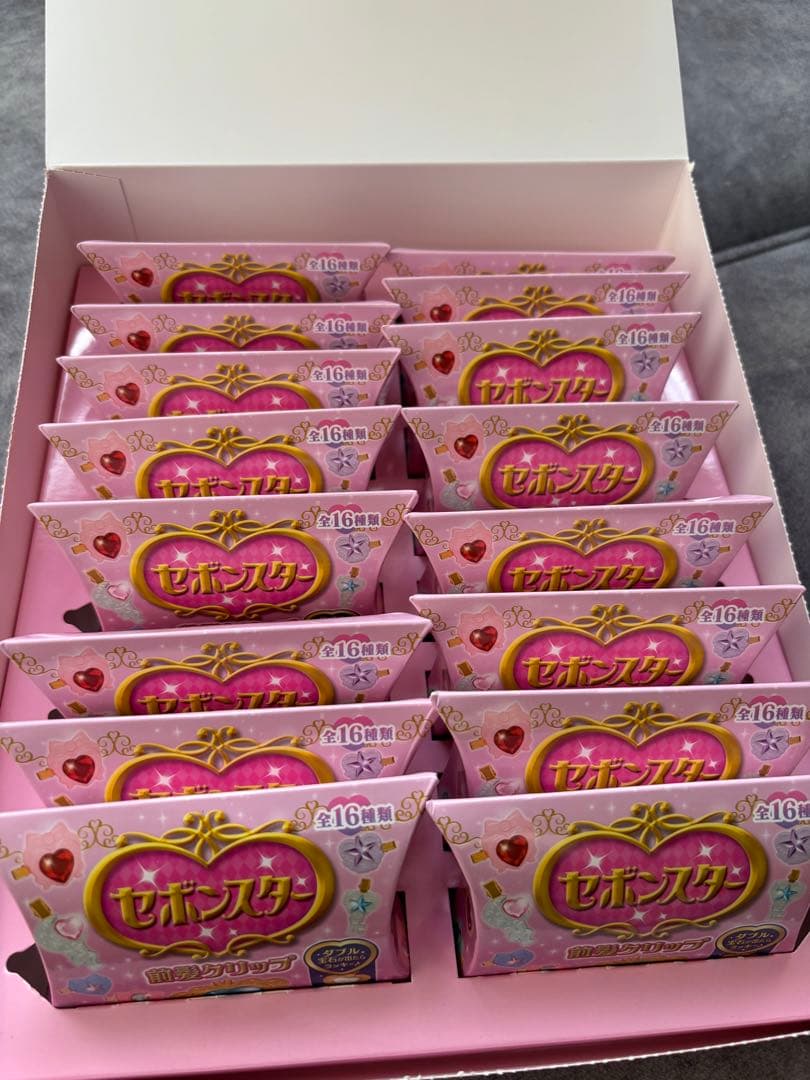 セボンスター　前髪クリップ　16個　1box