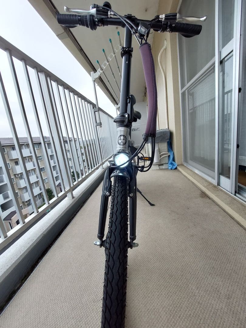 c-romo 折りたたみ自転車 シルバー